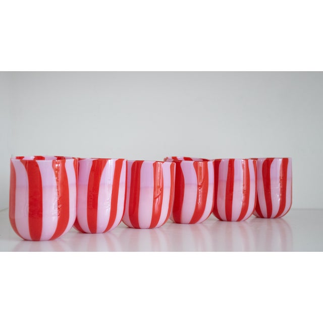 Drinking Set by Maryana Iskra for Ribes Studio, Set of 6 For Sale - Image 14 of 14