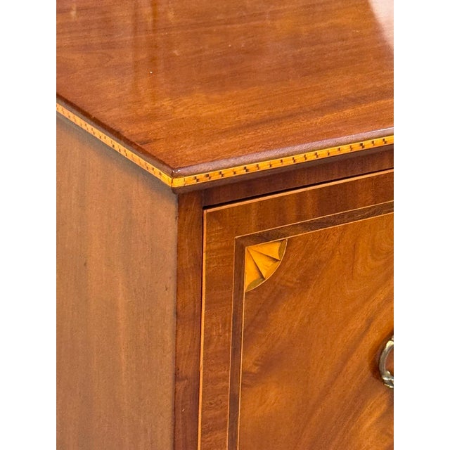 Late 18th Century English Serpentine Front Sideboard For Sale - Image 13 of 13