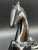 Fran Mar after Franz Marc, Resting Horse, 1970s, Ceramic Sculpture with Platinum Glaze For Sale - Image 11 of 16