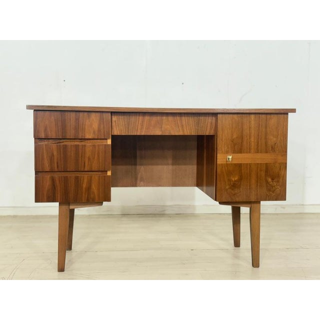 Mid-Century Desk in Walnut, 1960s For Sale - Image 11 of 15