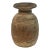 Large Rustic Wood Jug Vase For Sale