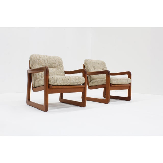Mid-Century Modern Easy Chairs in Teak from Holstebro Möbelfabrik, 1960s, Set of 2 For Sale - Image 11 of 11