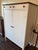 Vintage Refinished Wood Armoire With Fitted Drawers & Hanging Storage For Sale - Image 10 of 12