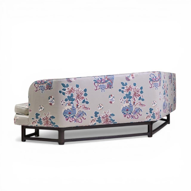 Mid 20th Century Edward Wormley for Dunbar 6392a Mid Century Janus Sofa For Sale - Image 5 of 9