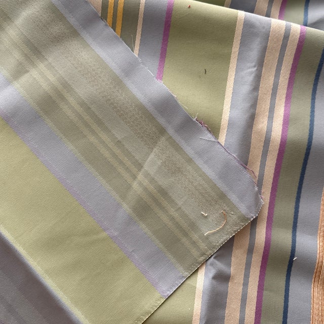 Traditional Manuel Canovas Farandole Celeste Fabric 28” X 36” For Sale - Image 3 of 6