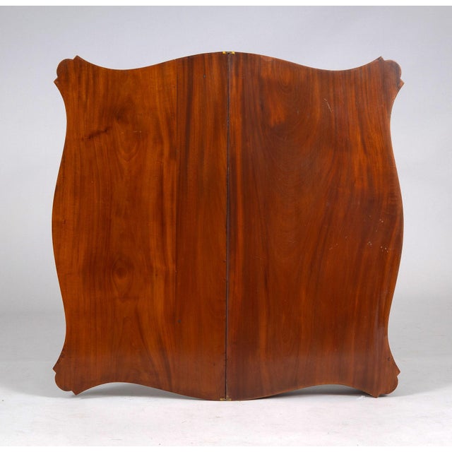 Sheraton Mahogany Inlaid Card Table For Sale - Image 9 of 12