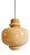 Scandinavian Pendant Light in Mustard-Colored Opaline Glass by Hans-Agne Jakobsson for Staff Leuchten, 1970s For Sale