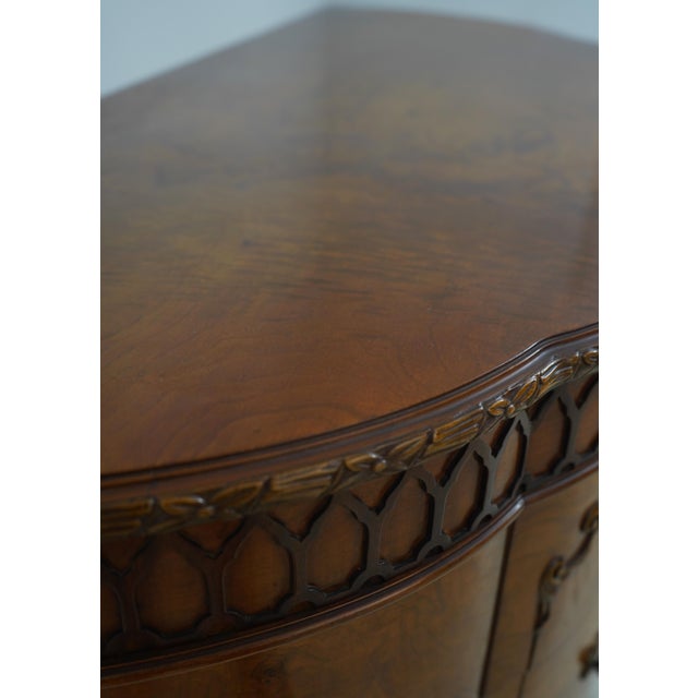 Brown Romweber Vintage Walnut Georgian Commode Dresser Chest For Sale - Image 8 of 18