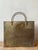 Mid 20th Century Vintage Boho Brass Shopping Bag After Gio Ponte For Sale - Image 5 of 11