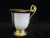 KPM Porcelain KPM Berlin 18thc Hand Painted Angel Pointing Upward Gilt Porcelain Rare Cup For Sale - Image 4 of 8