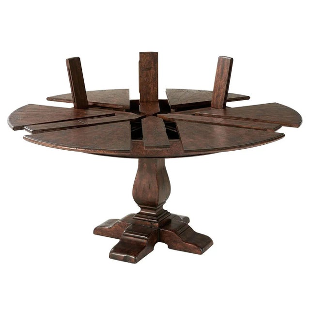 Italian Renaissance Style Extension Dining Table For Sale - Image 4 of 7