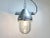 Metal Silver Cast Aluminum Explosion Proof Ceiling Lamp from Elektrosvit, 1960s For Sale - Image 7 of 8