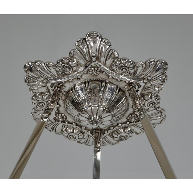 Huge French Art Deco Pendant Light by Degue 1930 France For Sale - Image 6 of 11