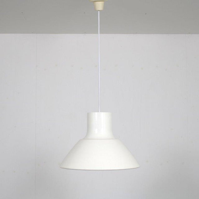 Metal Hanging Lamp by Orno, Finland, 1950s For Sale - Image 7 of 7