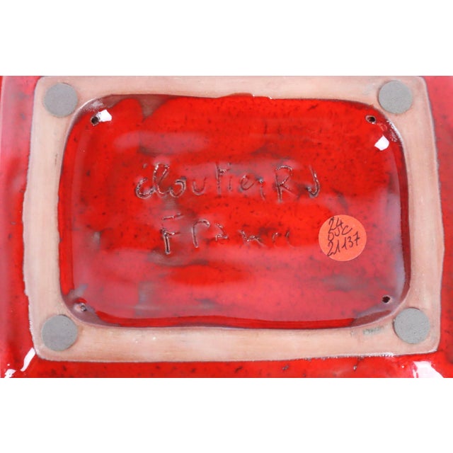 Ceramic Pocket Empty by Cloutier, 1960 For Sale - Image 12 of 13