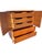 Brown Mid Century Modern Vintage Tall Dresser High Boy Floating Design Parvin Style For Sale - Image 8 of 12