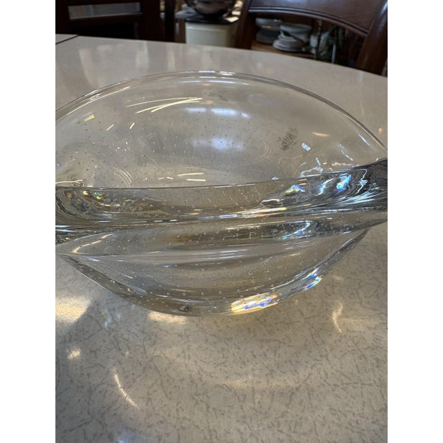 Vintage Leerdam Glass Ashtray by Copier, 1950s For Sale - Image 3 of 12