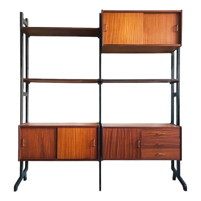 Mid-Century Modern Wall Unit, 1960s For Sale