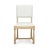 This comfortable, upholstered saddle seat dining chair will make your guests want to linger around the dinner table. Its...