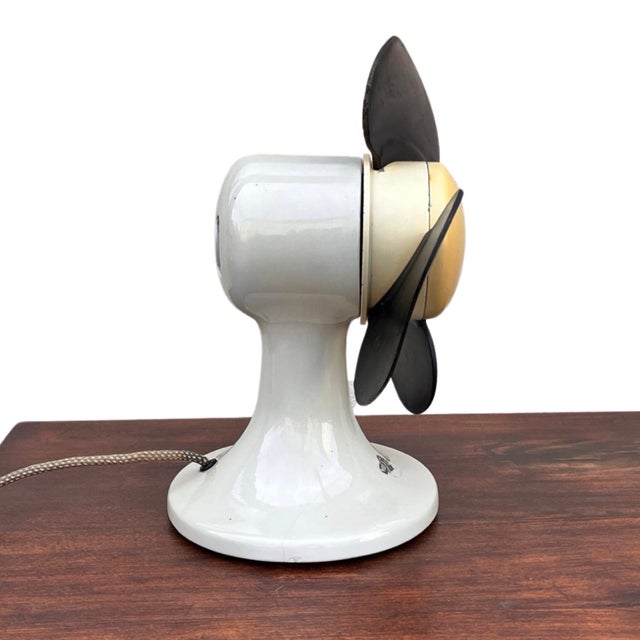 Large, Room, Desk Fan Veb Eitco, Germany, 1950s. For Sale - Image 11 of 12