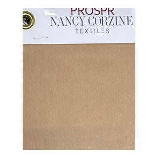 25 Yards of Nancy Corzine Carlisle Cashmere Velvet For Sale