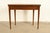 Baker Furniture Federal Inlaid Mahogany Flip-Top Console or Game Table For Sale - Image 14 of 17