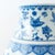 Asian Blue and White Globular Vase with Butterflies and Floral Motifs For Sale - Image 3 of 7