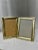Gold 1980s Vintage Polished and Lacquered Brass Tabletop Photo Frames- Set of 2 For Sale - Image 8 of 8