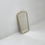 Mid-Century German Asymmetric Brass Wall Mirror, 1960s For Sale - Image 3 of 11