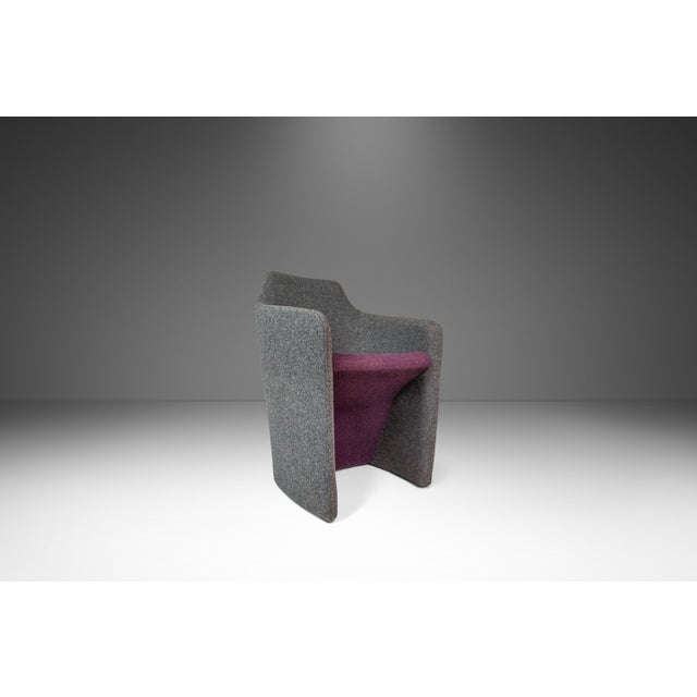 2010s Post Modern "Venus" Lounge Accent Chair in Mohair by Simon Pengelly for Allermuir, United Kingdom, C. 2010's For Sale - Image 5 of 18