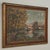 Framed Oil Painting on Canvas by Léon Dardenne (1865-1912) 'Lake View' For Sale - Image 4 of 16