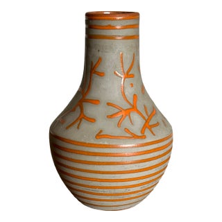 1940s Rare Erik Mornils for Nittsjö Vase For Sale