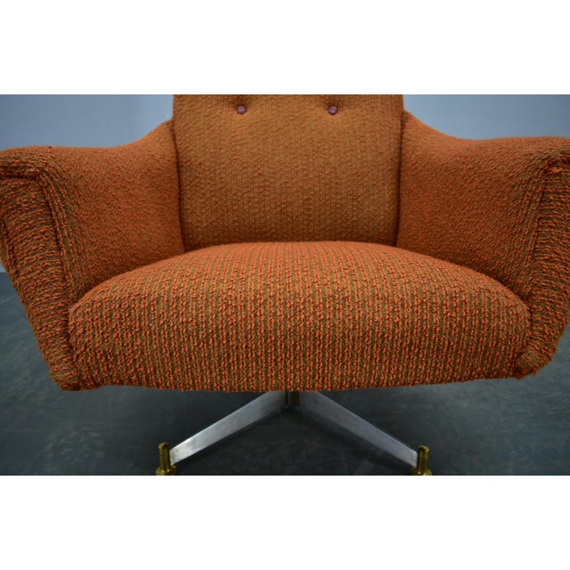 Mid-Century Swivel Chair, Italy, 1969s For Sale - Image 4 of 18