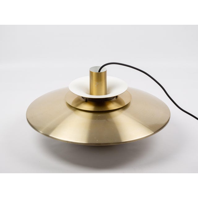 1980s Vintage Danish Verona Hanging Lamp by Kurt Wiborg for Jeka, 1980s For Sale - Image 5 of 12