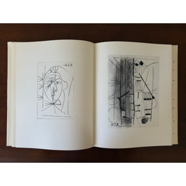 First Edition 1960s Hardcover "Picasso: Recent Etchings, Lithographs, and Linoleum Cuts" Book For Sale - Image 12 of 17
