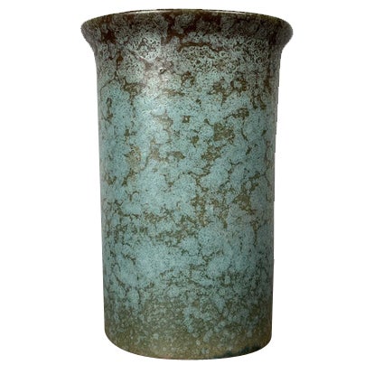 Mid-Century Modern Eastern German Pottery Vase from Strehla Keramik, 1960s For Sale