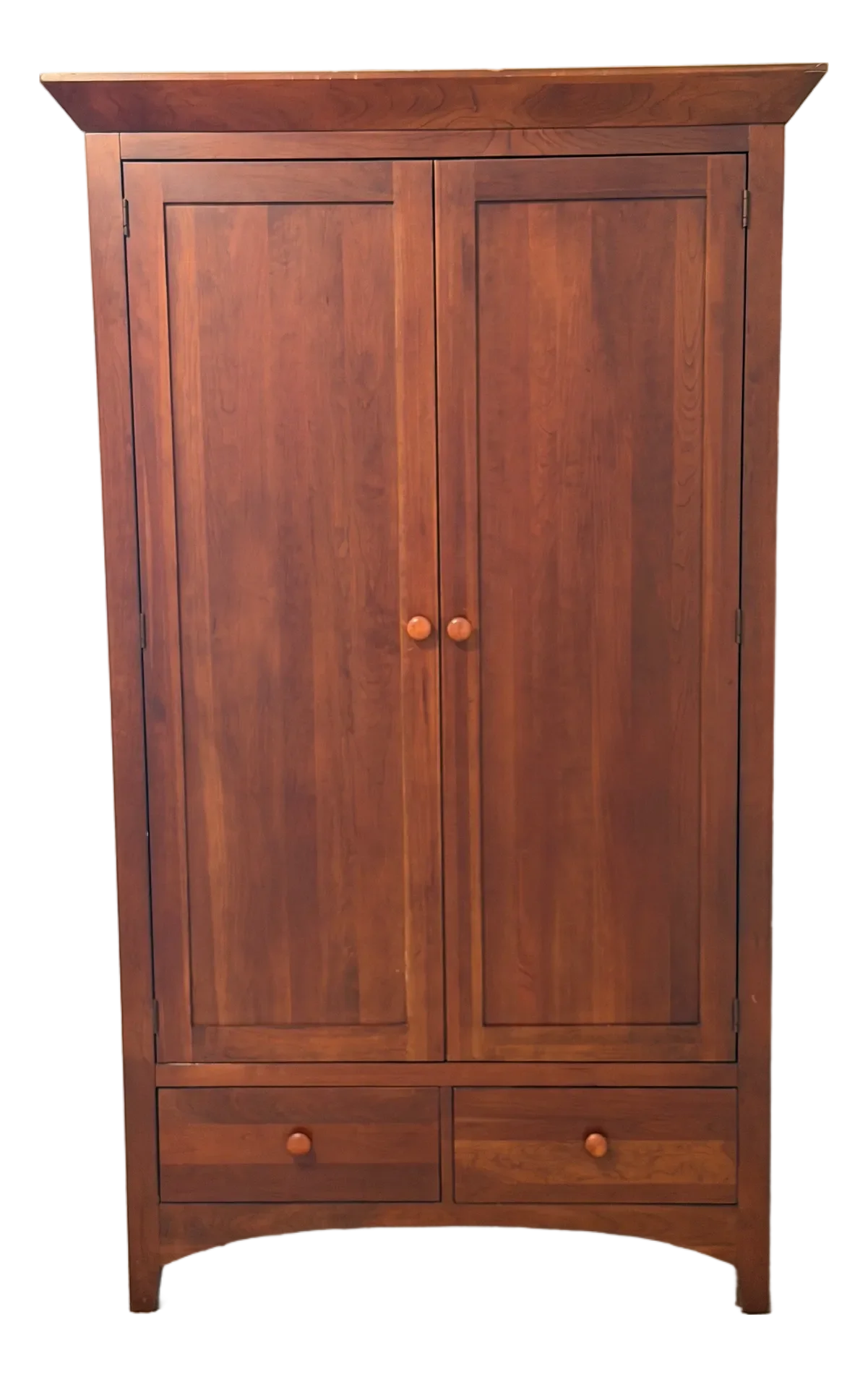 1990s Ethan Allen American Impressions Armoire | Chairish