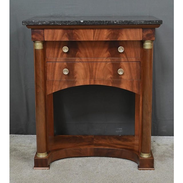 Small Chiffonnière Chest of Drawers in Mahogany For Sale - Image 11 of 18