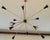 Sputnik Brass Ceiling Lamp, 1950s For Sale - Image 6 of 7
