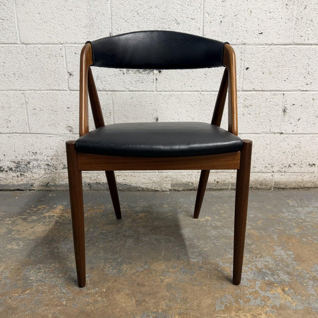 Set of 6 Kai Kristiansen Attributed Model 31 Danish Modern Teak Dining Chairs, Schou Andersen 1960's For Sale - Image 11 of 14