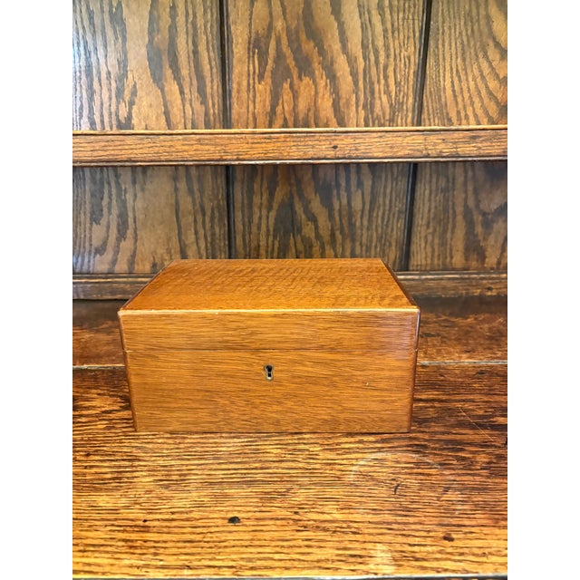 English Vintage Dunhill Wooden Cigar Humidor, Made in England For Sale - Image 3 of 5