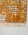 1970s Vintage Small Turkish Handmade Wool Cotton Orange 2x3 Rug For Sale - Image 4 of 8