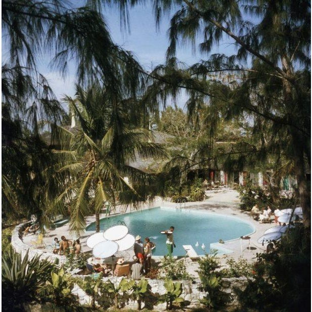 Eleuthera Pool Party 1970 Circa 1970, Eleuthera Pool Party, Bahamas. (Photo by Slim Aarons) Slim Aarons was one of the...