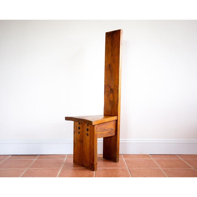 A strikingly impressive Mid Century Brutalist artisan accent chair in lovely vintage condition. Hand crafted in England in...