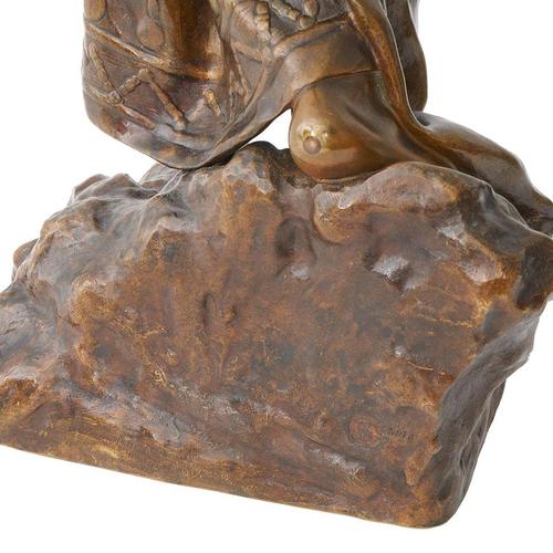 Emmanuel Villanis, Sapho, Bronze For Sale - Image 12 of 13