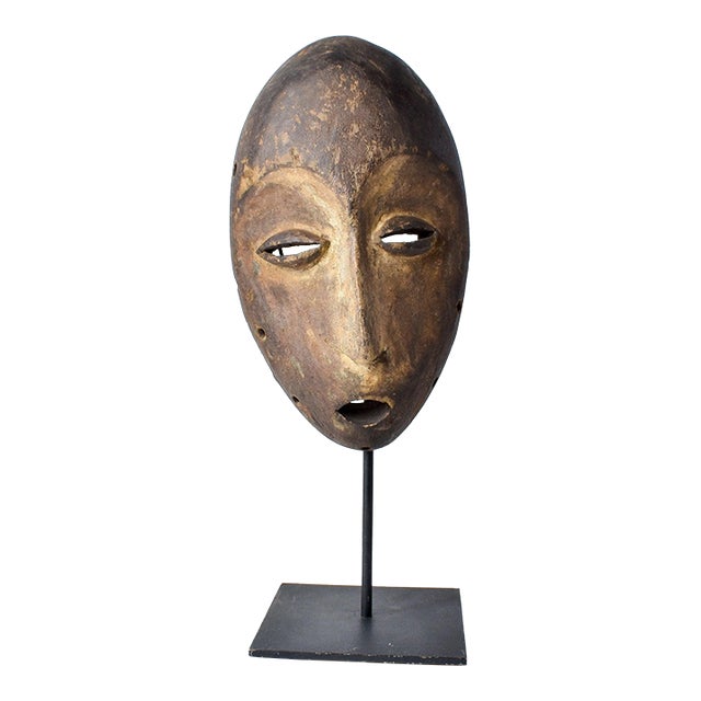 Early 20th Century Lega Bwami Society Mask For Sale