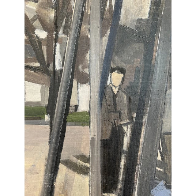 Lison Favarger, Boulistes, Oil on Canvas, Framed For Sale - Image 5 of 12