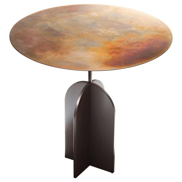 Metal Nicola 55 Side Table by De Castelli For Sale - Image 7 of 7