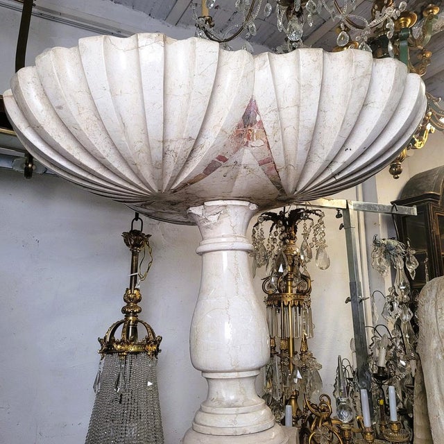 Large Antique Marble Basin, 1600s For Sale - Image 17 of 18