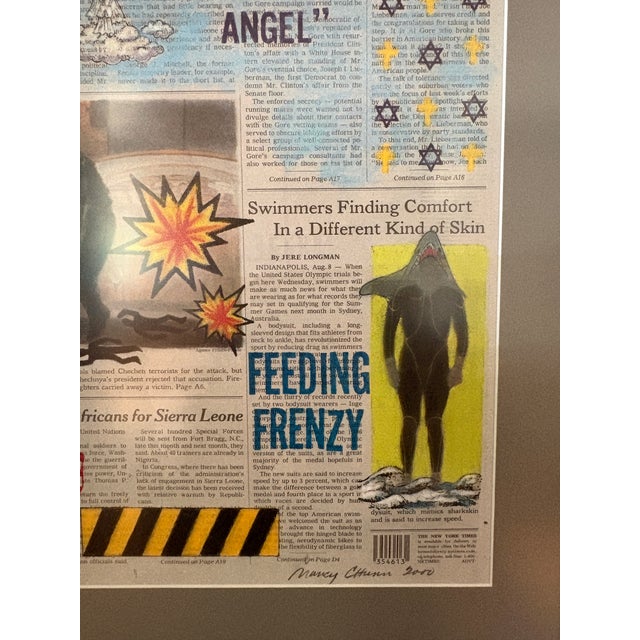 Pop Art Nancy Chunn New York Times Limited Edition Print For Sale - Image 3 of 10